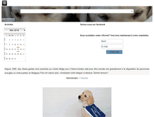 Tablet Screenshot of chienguide.be
